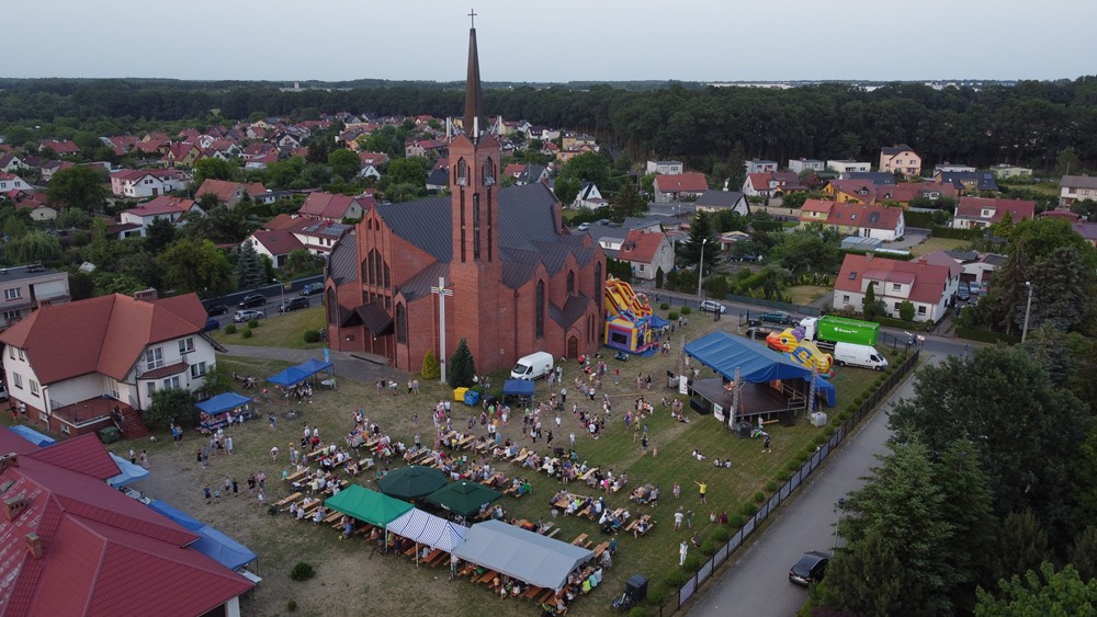 XXI Festyn Parafialny – zdjęcia z drona