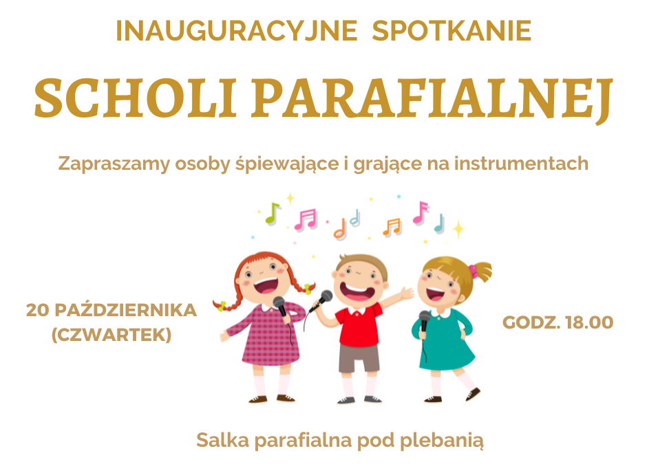 Spotkanie scholi parafialnej